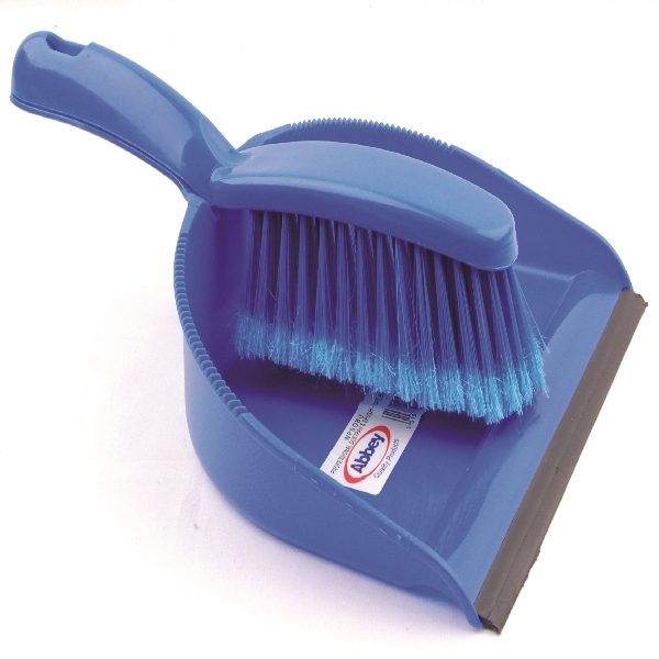 Professional DustPan Brush Soft Blue