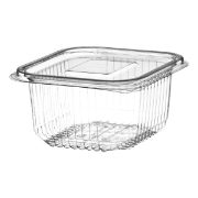 hinged salad container 500ml